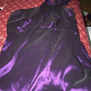 Purple formal dress from Wet Seal